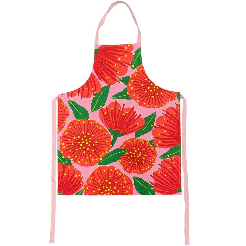 Pohutukawa Apron on white