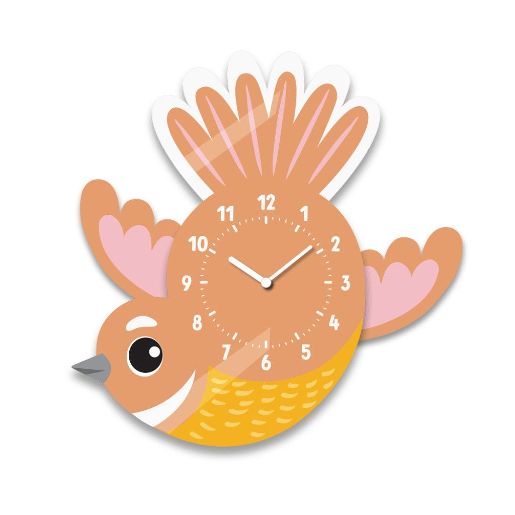 Frankie the Fantail Wobble Clock