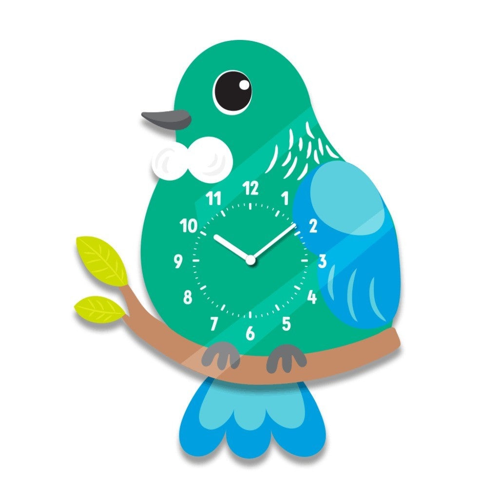 Tamati the Tui Wobble Clock