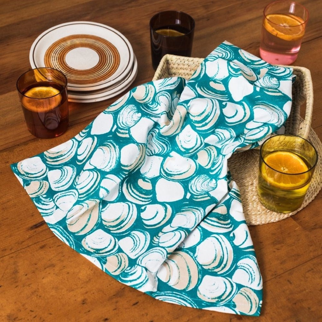 Ali Davies | Tea Towel - Shells