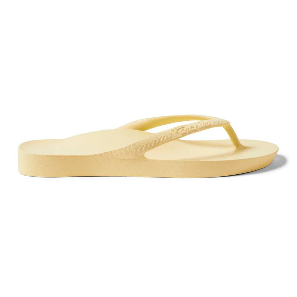 Archies Support Jandals | Classic – Lemon