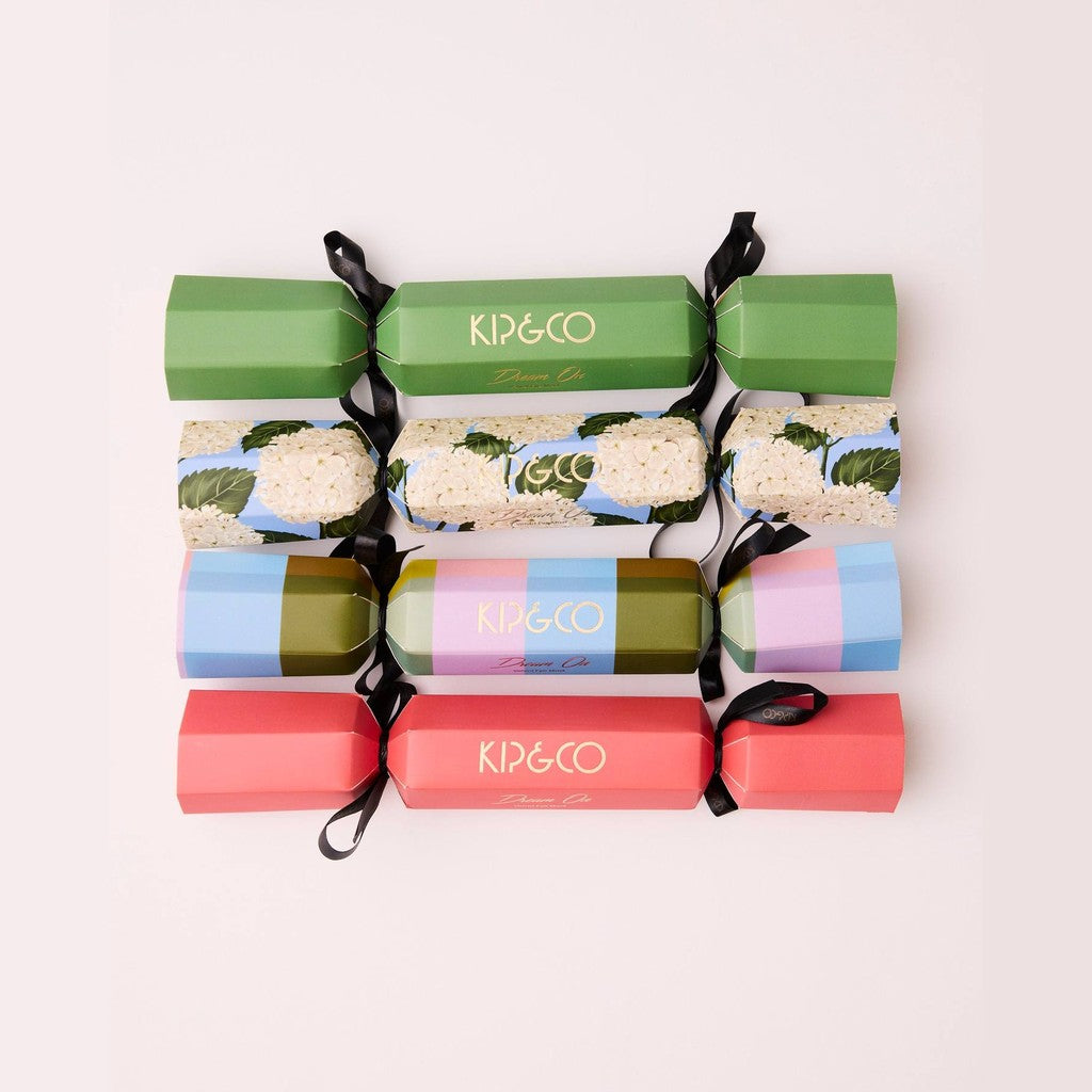 Kip & Co | Christmas Slumber Velvet Bon Bon Eye Mask 4P Set