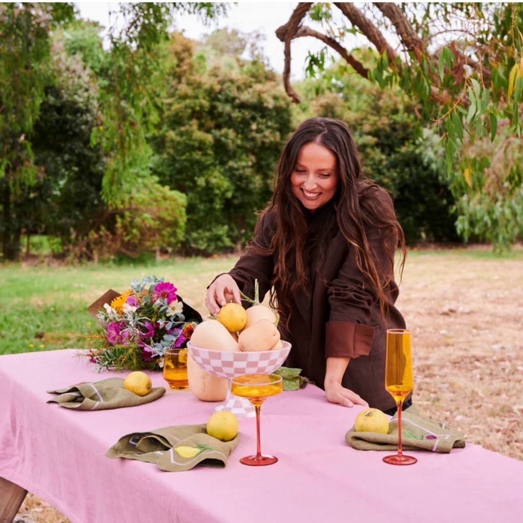 Kip & Co  | Tropical Punch Margarita Glass 2P Set