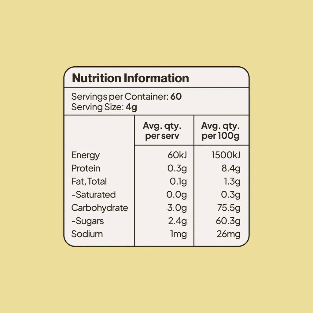 Morning Made | Matcha Latte - Vanilla Blend 240g