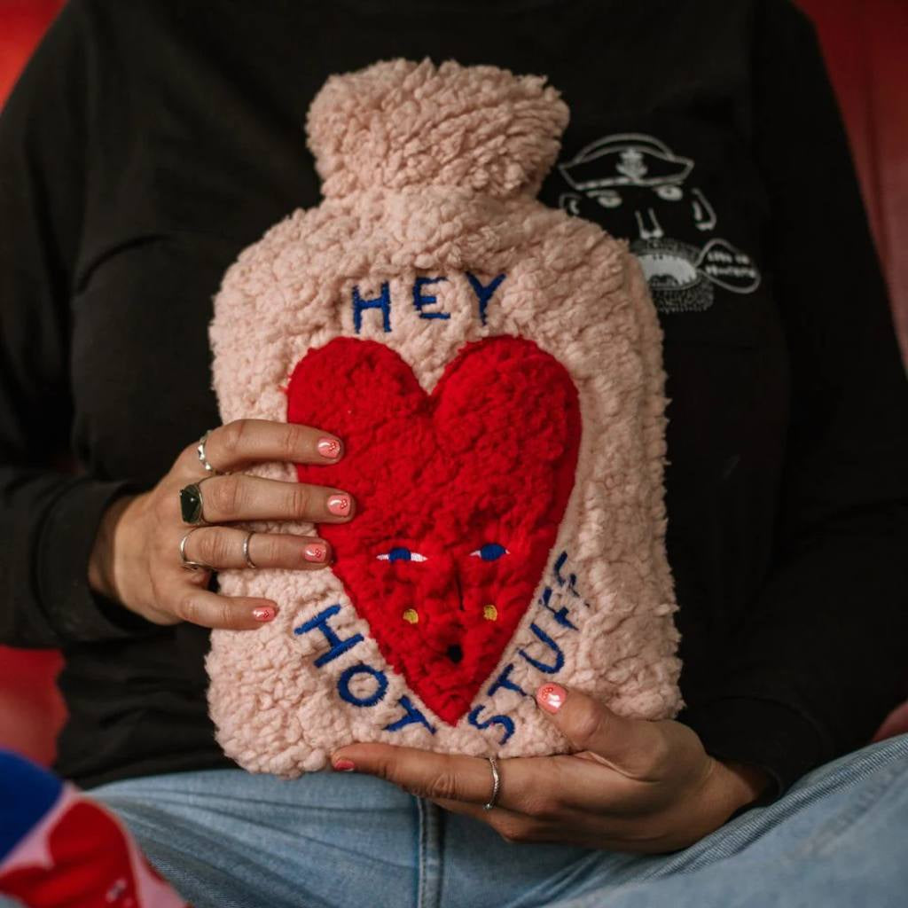 Studio Soph | Hot Water Bottle - Hey Hot Stuff