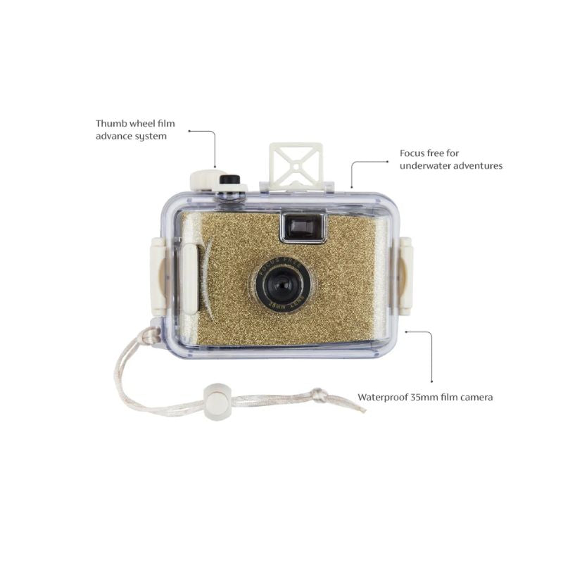 SunnyLife | Underwater Camera Glitter Gold