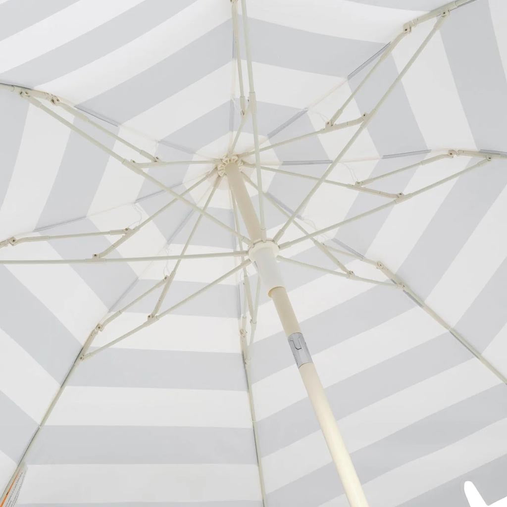 SunnyLife | Compact Beach Umbrella Sea Sage Stripe