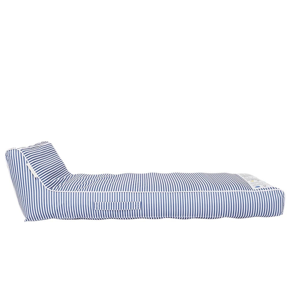 SunnyLife | Luxe Lie-On Lounger Float Le Weekend Navy
