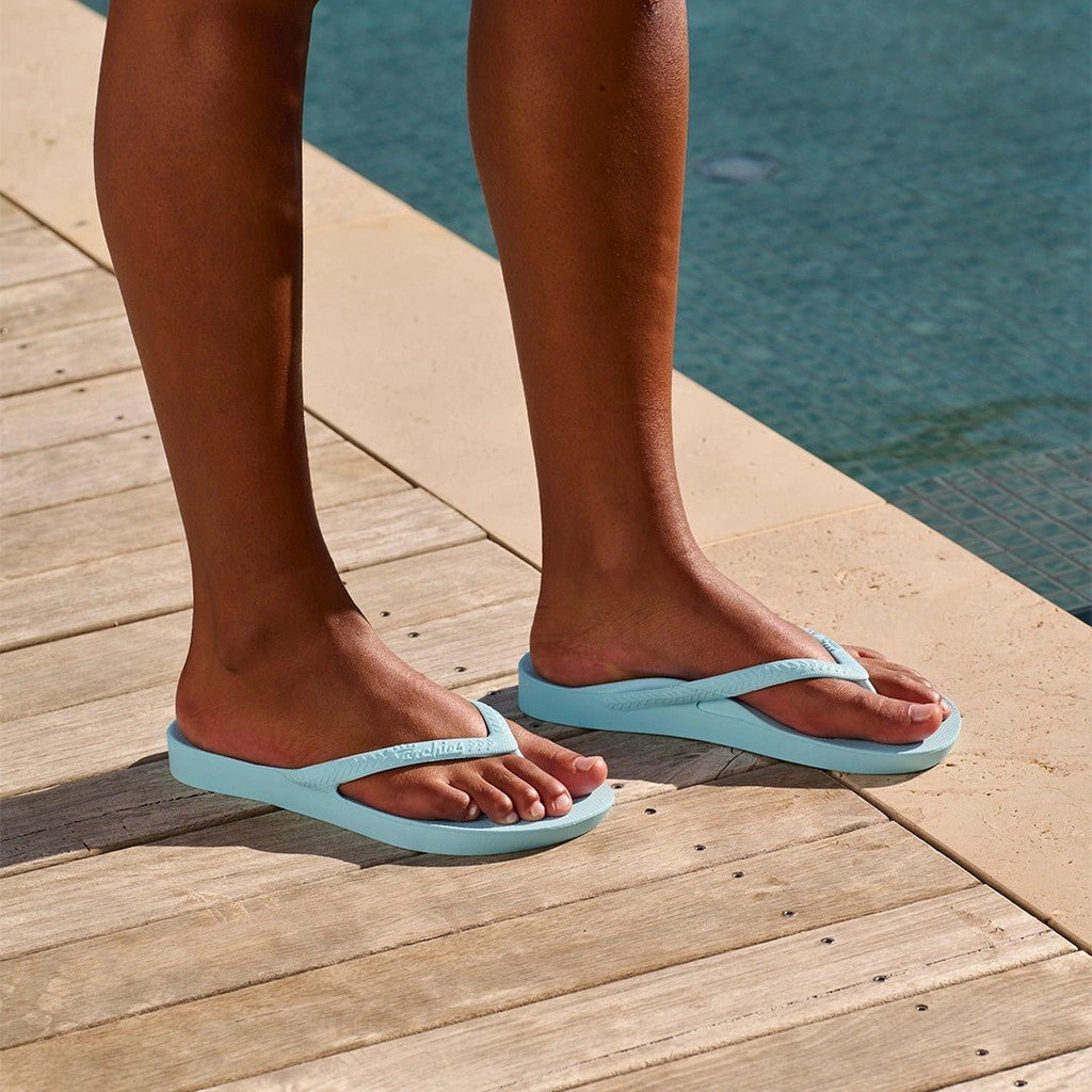 Archies Support Jandals | Classic - Sky Blue - Cove. Beach Essentials