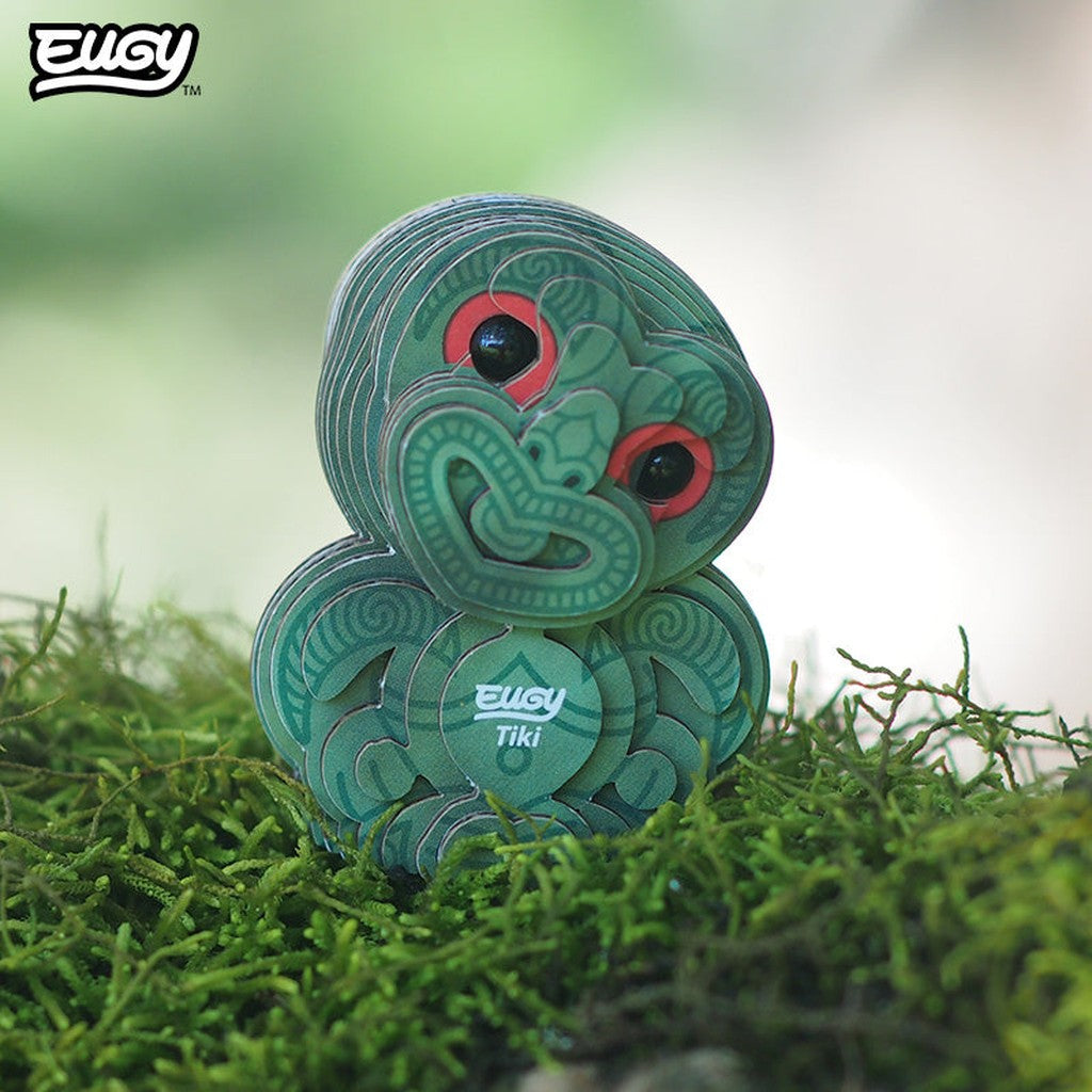 EUGY Tiki 3D puzzle outdoors