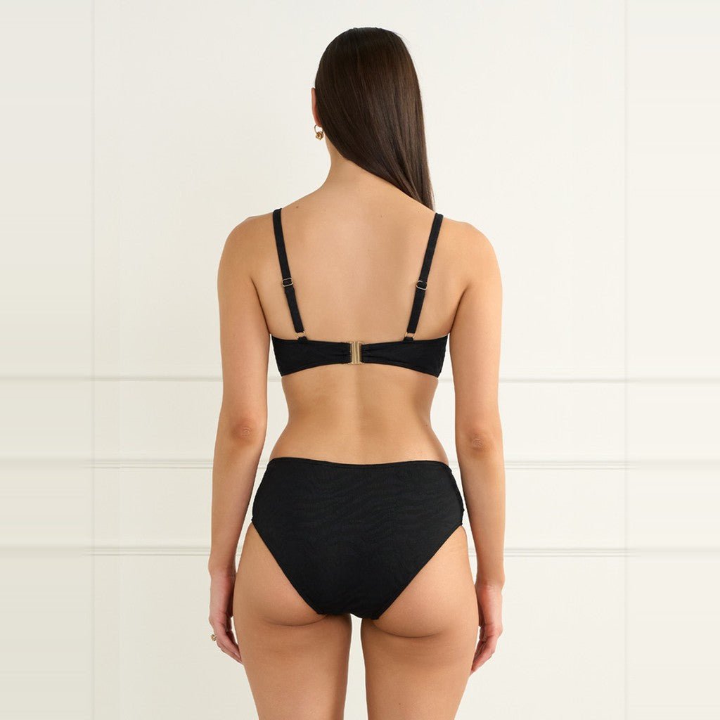 Heaven Ink Sophia Crop Black - Cove. Beach Essentials