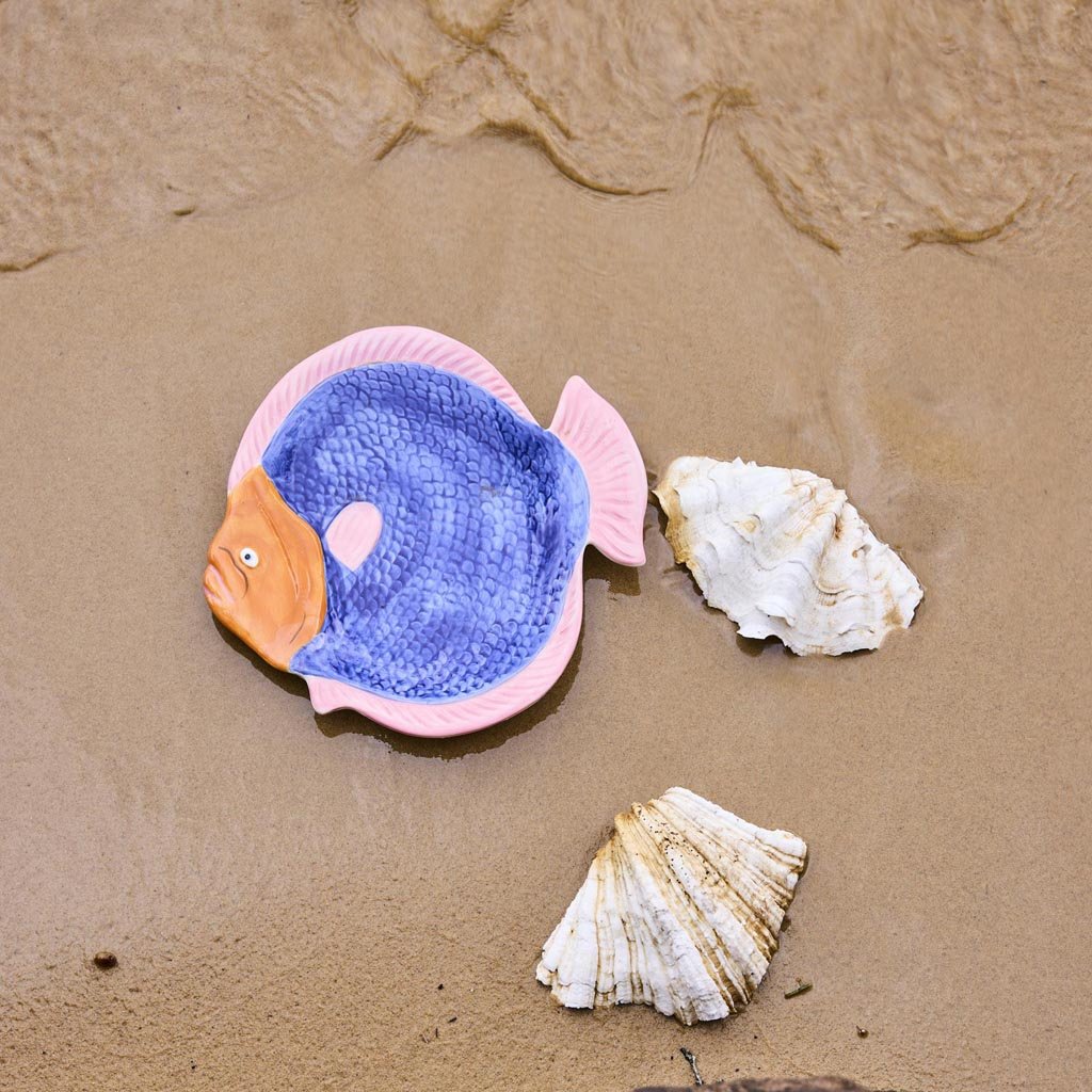 Kip & Co | Bermuda Fish Serving Dish - Cove. Beach Essentials
