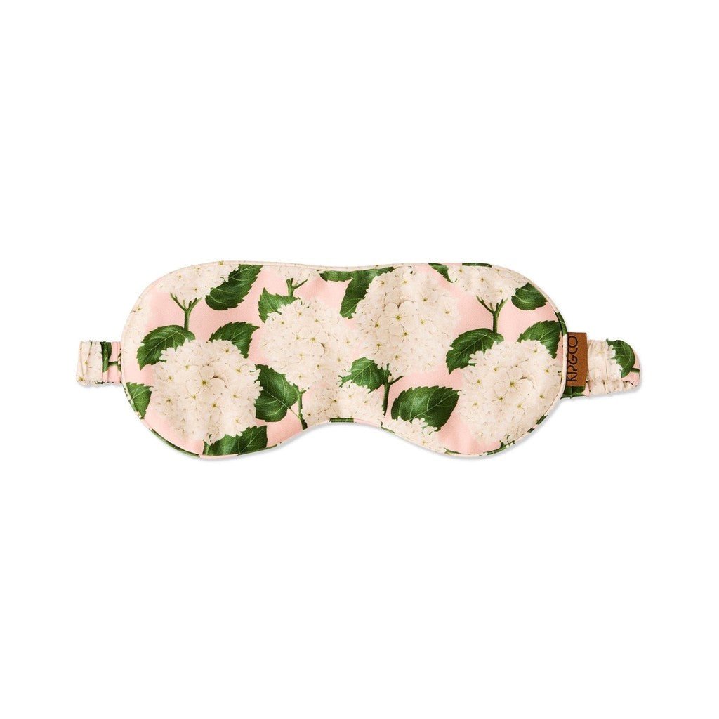 Kip & Co | Hydrangea Pink Silk Eye Mask - Cove. Beach Essentials