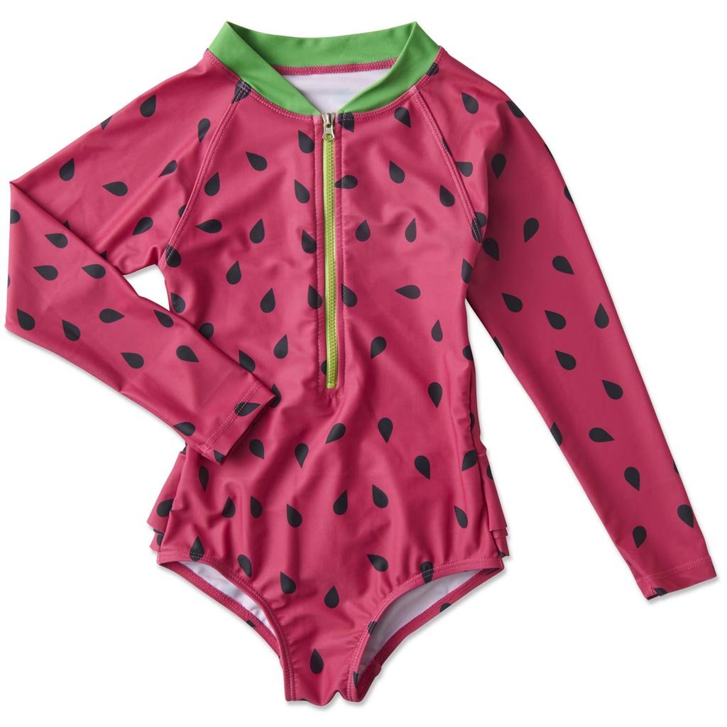 Kip & Co | Melon Long Sleeve Bathers - Cove. Beach Essentials