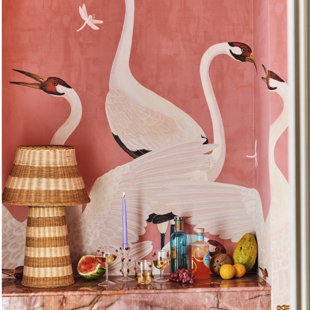 Kip & Co | Sombrero Rattan Lamp - Cove. Beach Essentials