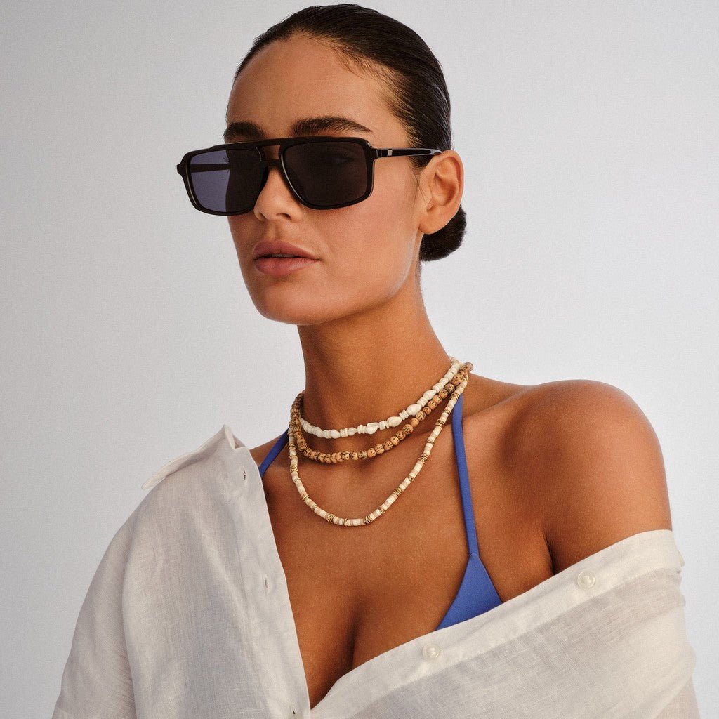Le Specs | Le Gars Polarised - Black - Cove. Beach Essentials