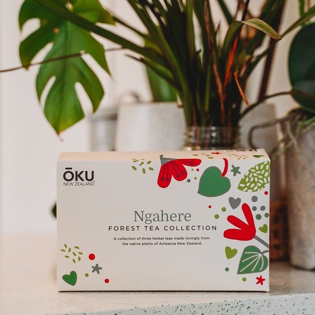 Oku | Printed Giftbox - Ngahere - Cove. Beach Essentials