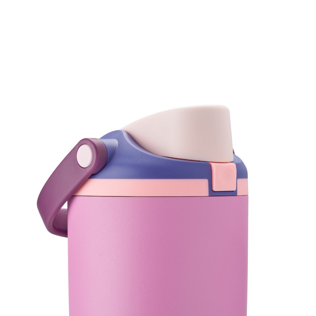 Owala FreeSip Sway Water Bottle 1185ml Pretty In Purple lid closed, close-up