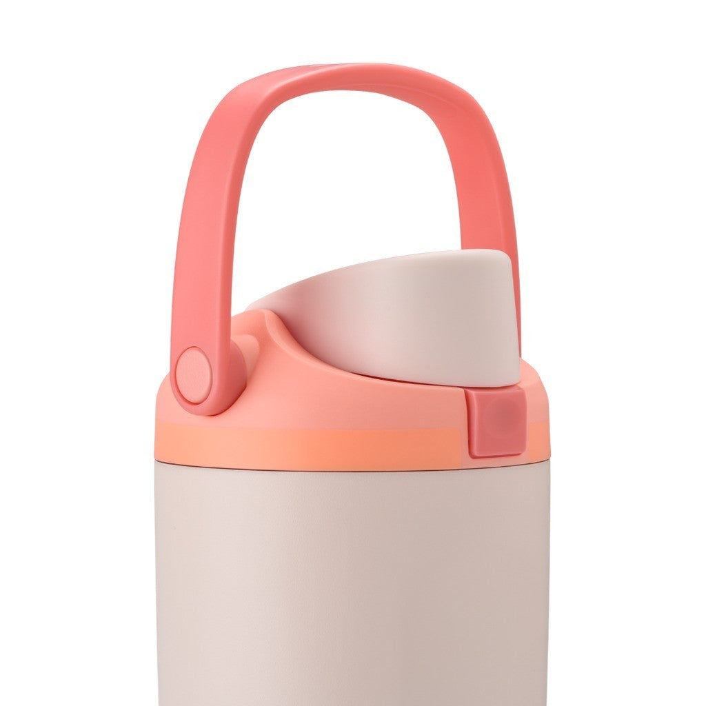Owala FreeSip Sway Water Bottle 1185ml Sparkling Sherbet with the carry handle up
