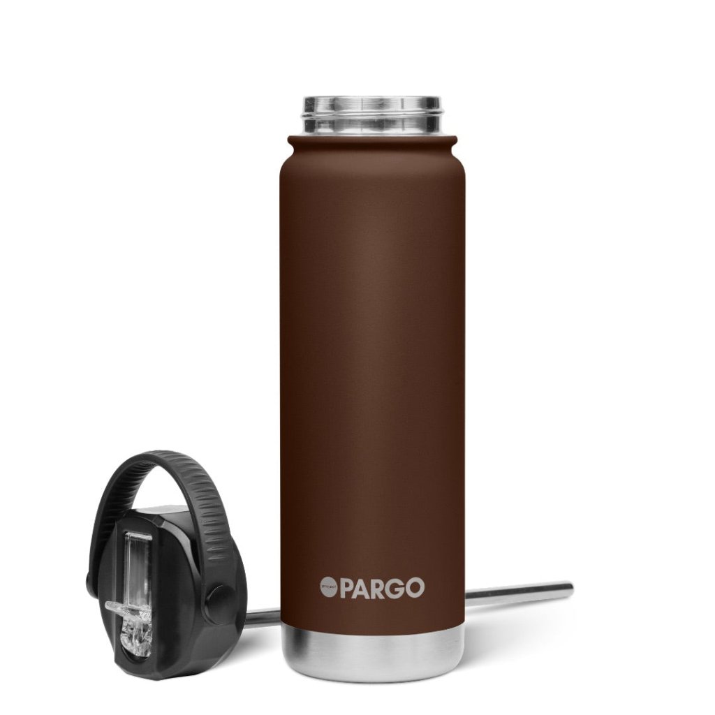 PARGO | 750mlWild Sports Bottle - CHOCOLATE BROWN - Cove. Beach Essentials