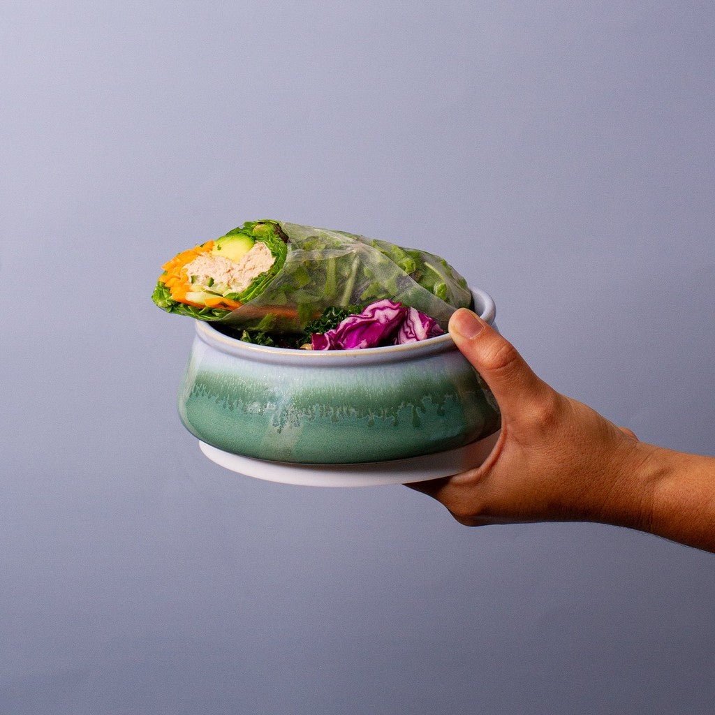 Pottery for the Planet Ocean Jasper Travel Bowl Small - Cove. Beach Essentials