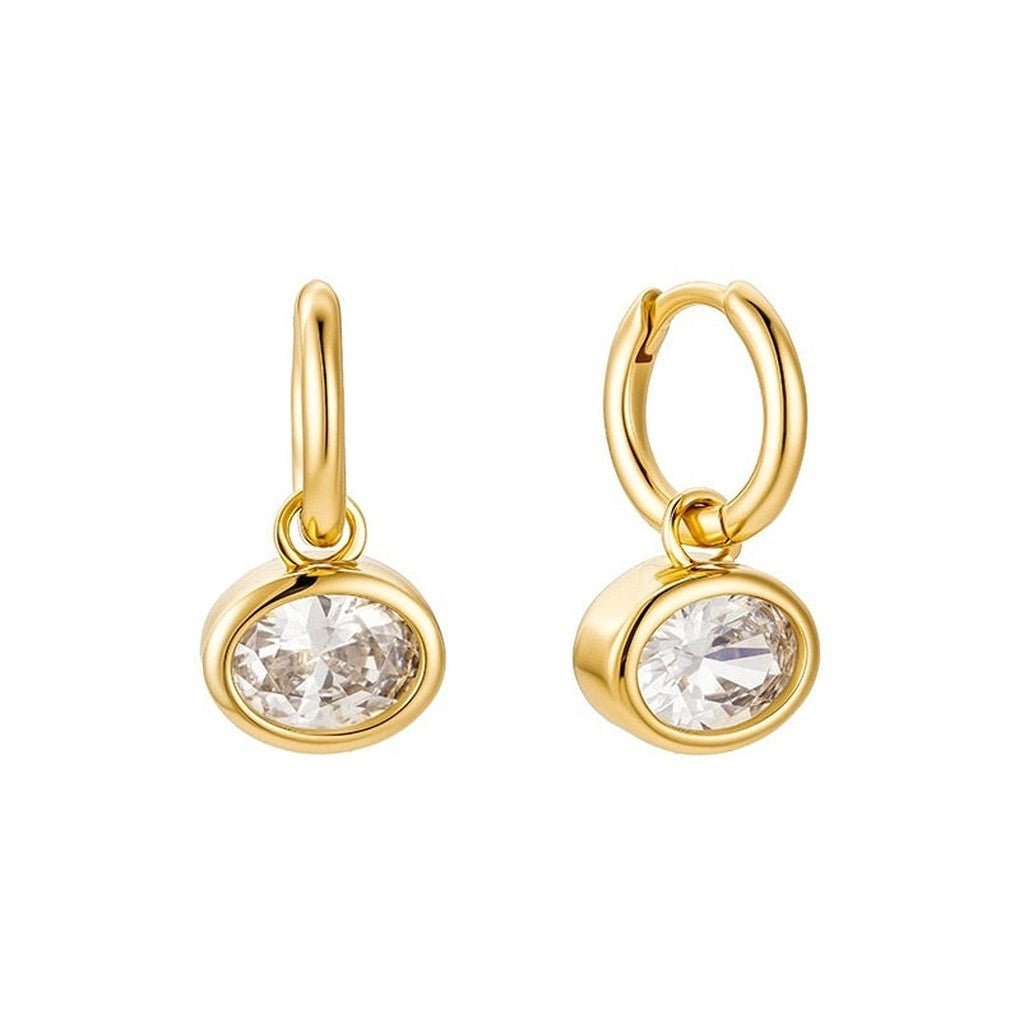 Sorella Of May | Elise Sterling Silver Huggie Earrings - Cove. Beach Essentials