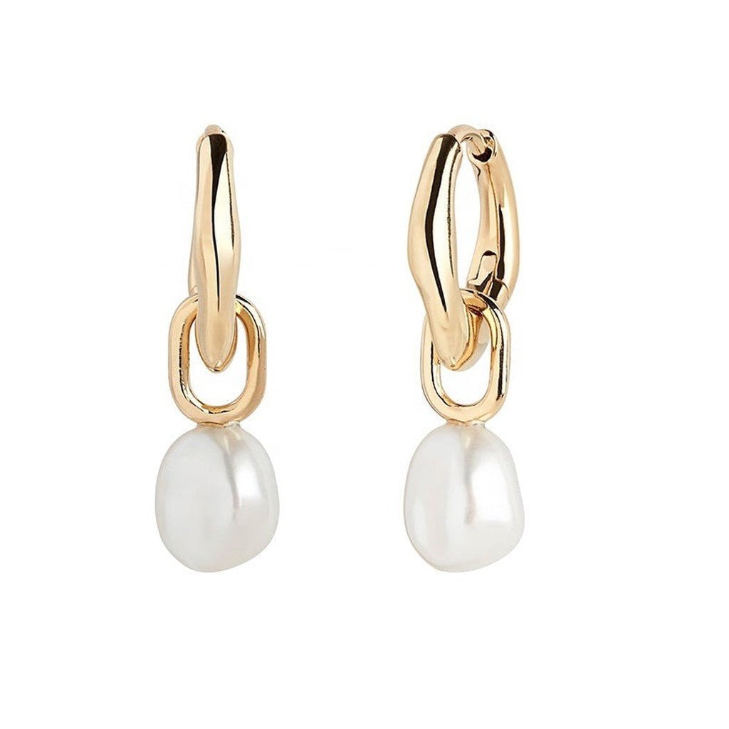 Sorella Of May | Grace Sterling Silver and Pearl Earrings - Cove. Beach Essentials
