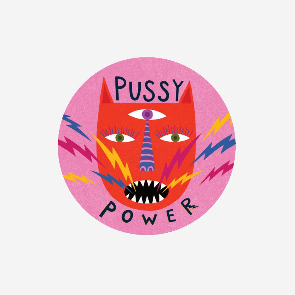 Studio Soph Pussy Power fridge magnet