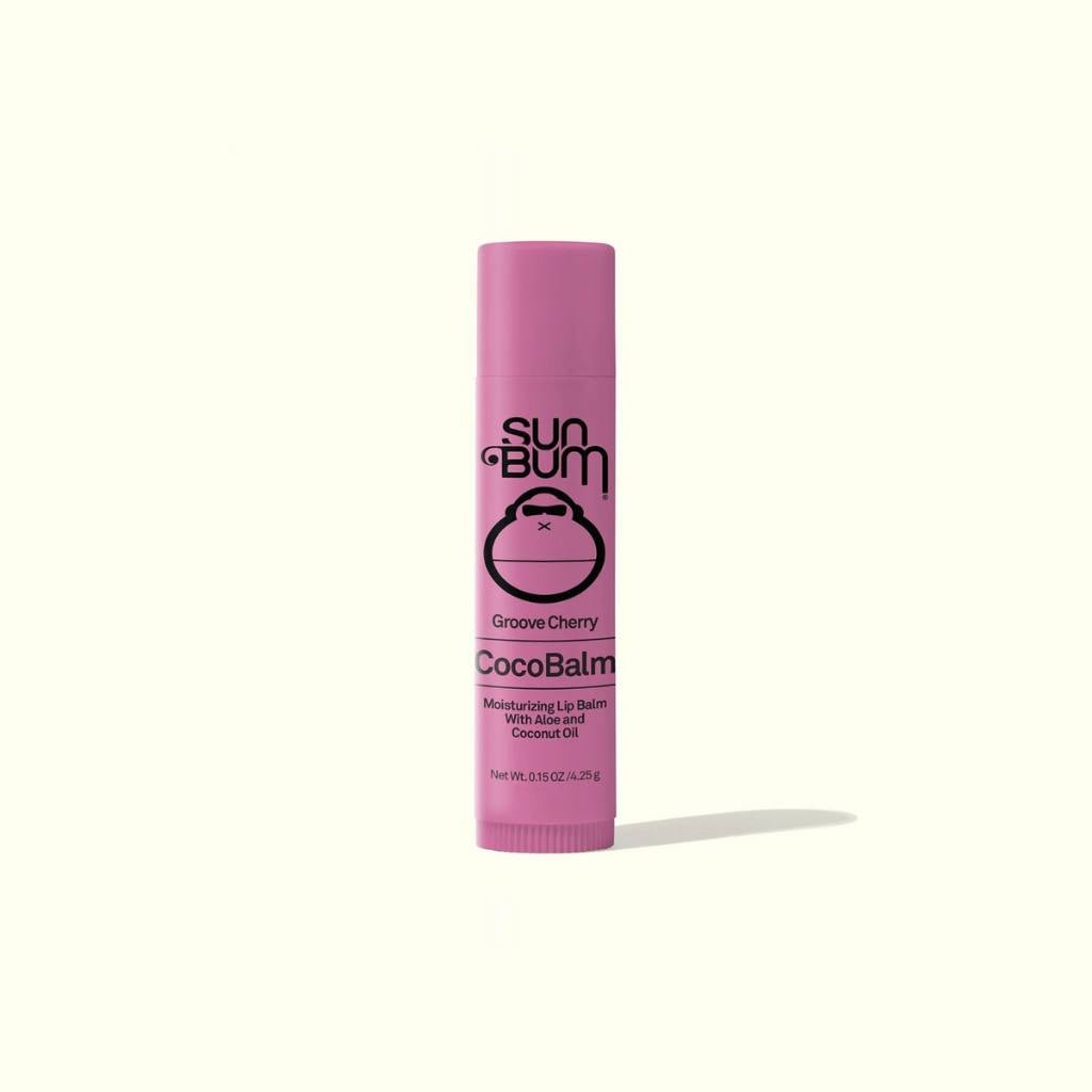 Sun Bum CocoBalm 4.25g Groove Cherry - Cove. Beach Essentials