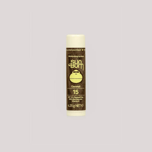 Sun Bum SPF 15 Lip Balm 4.25g Coconut - Cove. Beach Essentials