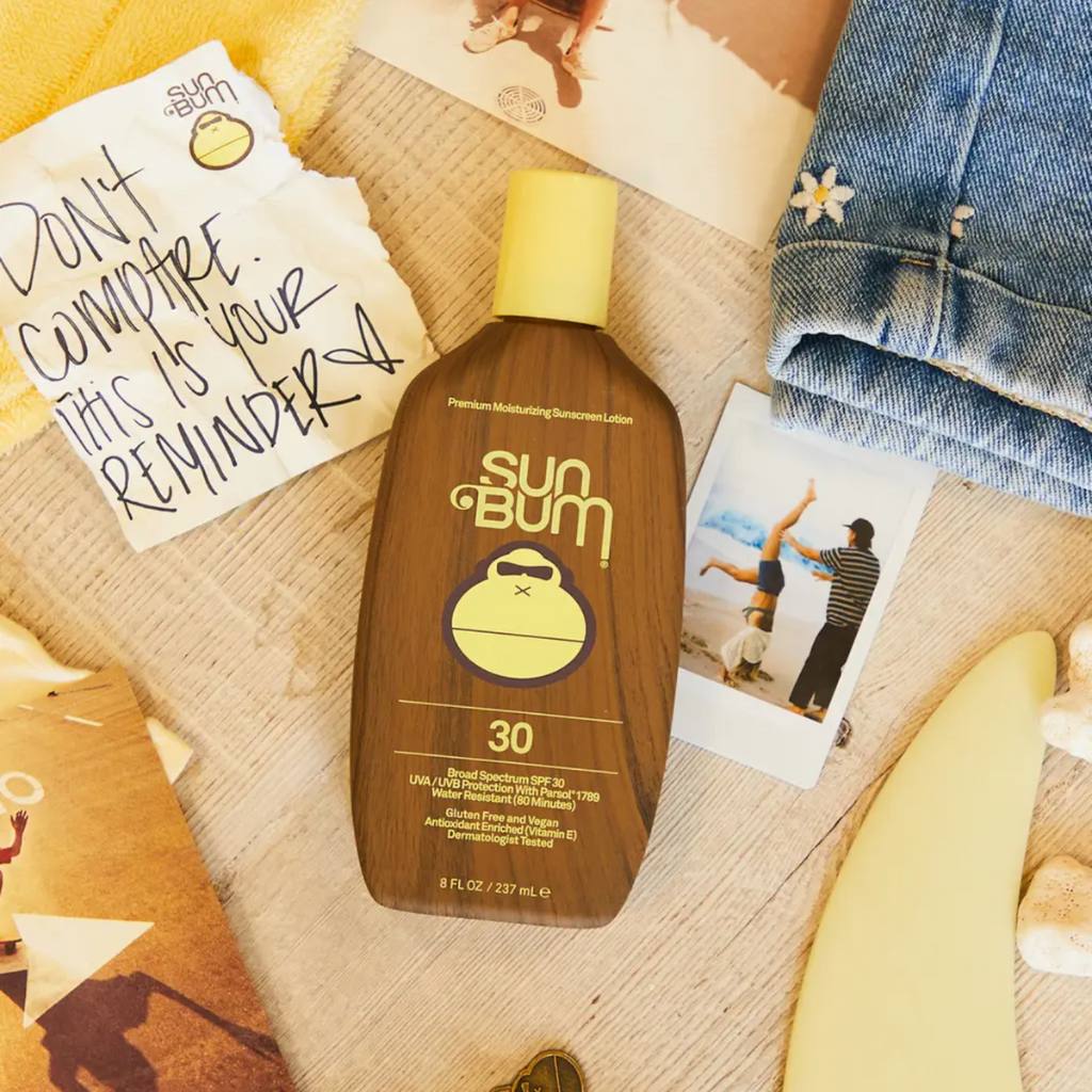 Sun Bum SPF 30 Moisturising Sunscreen Lotion 237ml - Cove. Beach Essentials