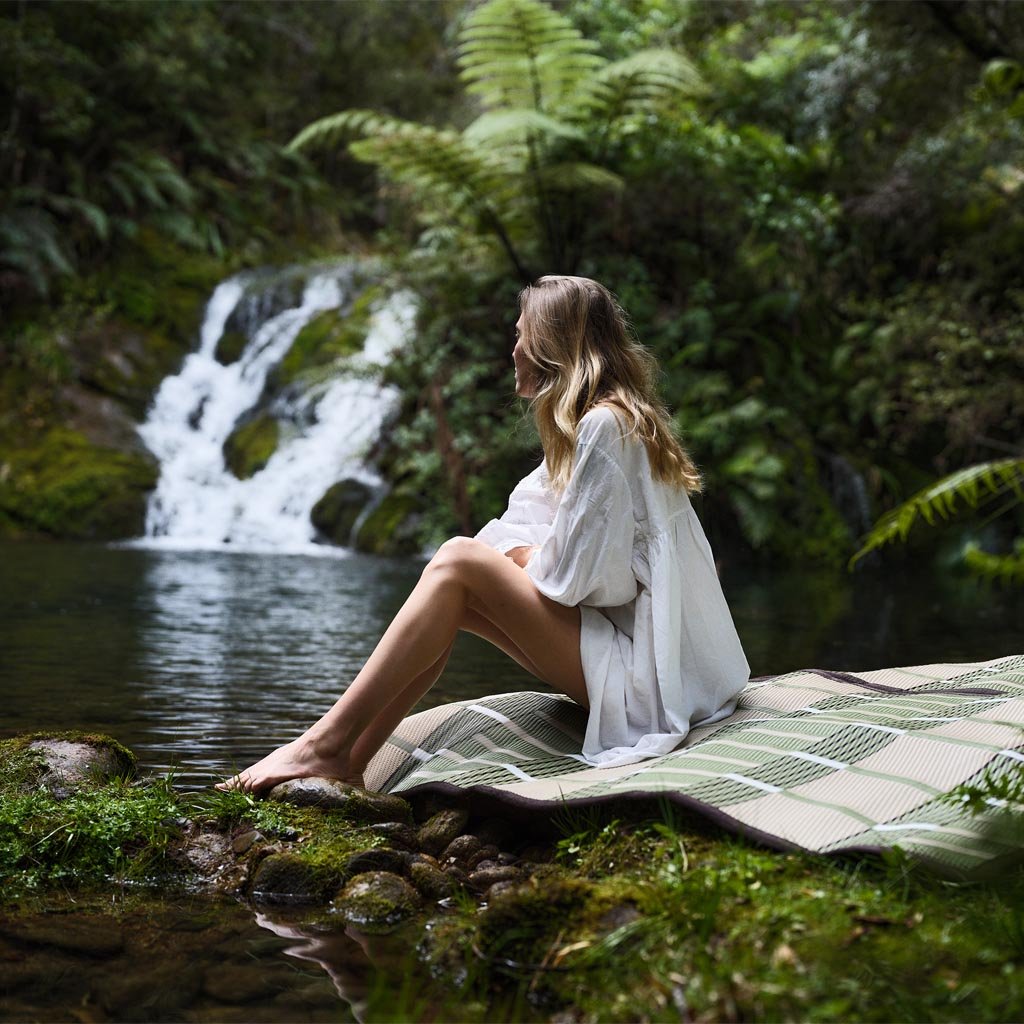 SUNNUP | Outdoor Mat - GROVE - Cove. Beach Essentials