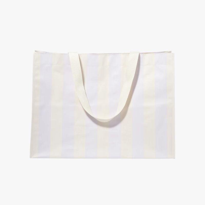 SunnyLife | Carryall Beach Bag Rio Sun Pastel Lilac Stripe - Cove. Beach Essentials
