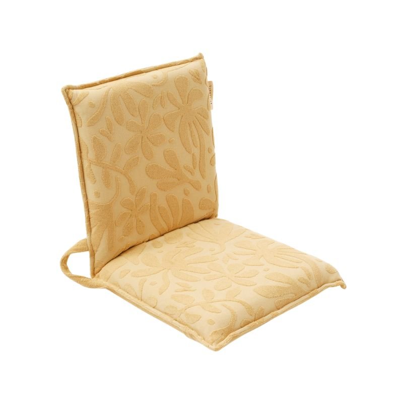 SunnyLife | Luxe Folding Seat Mango Bay Golden Mustard - Cove. Beach Essentials
