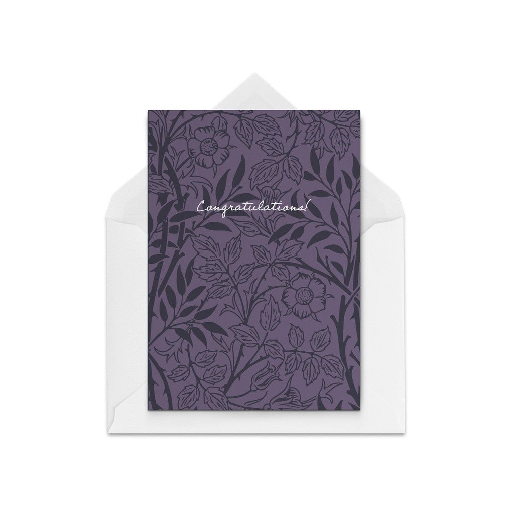 The Paper People Congratulations Morris card with envelope