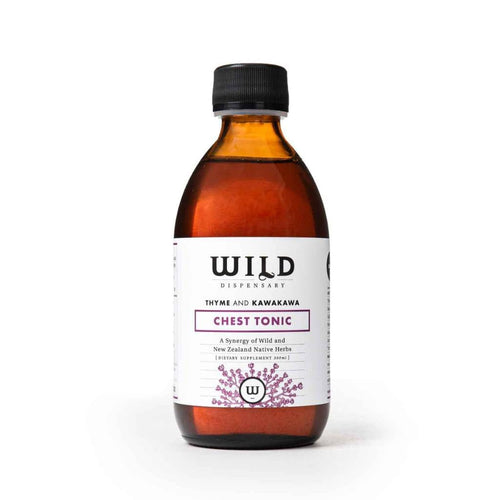 Wild Dispensary | Chest Tonic 200ml - Cove. Beach Essentials