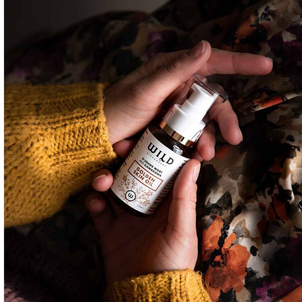 Wild Dispensary | Golden Skin Oil 50ml - Cove. Beach Essentials