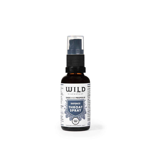 Wild Dispensary | Throat Spray 30ml - Cove. Beach Essentials
