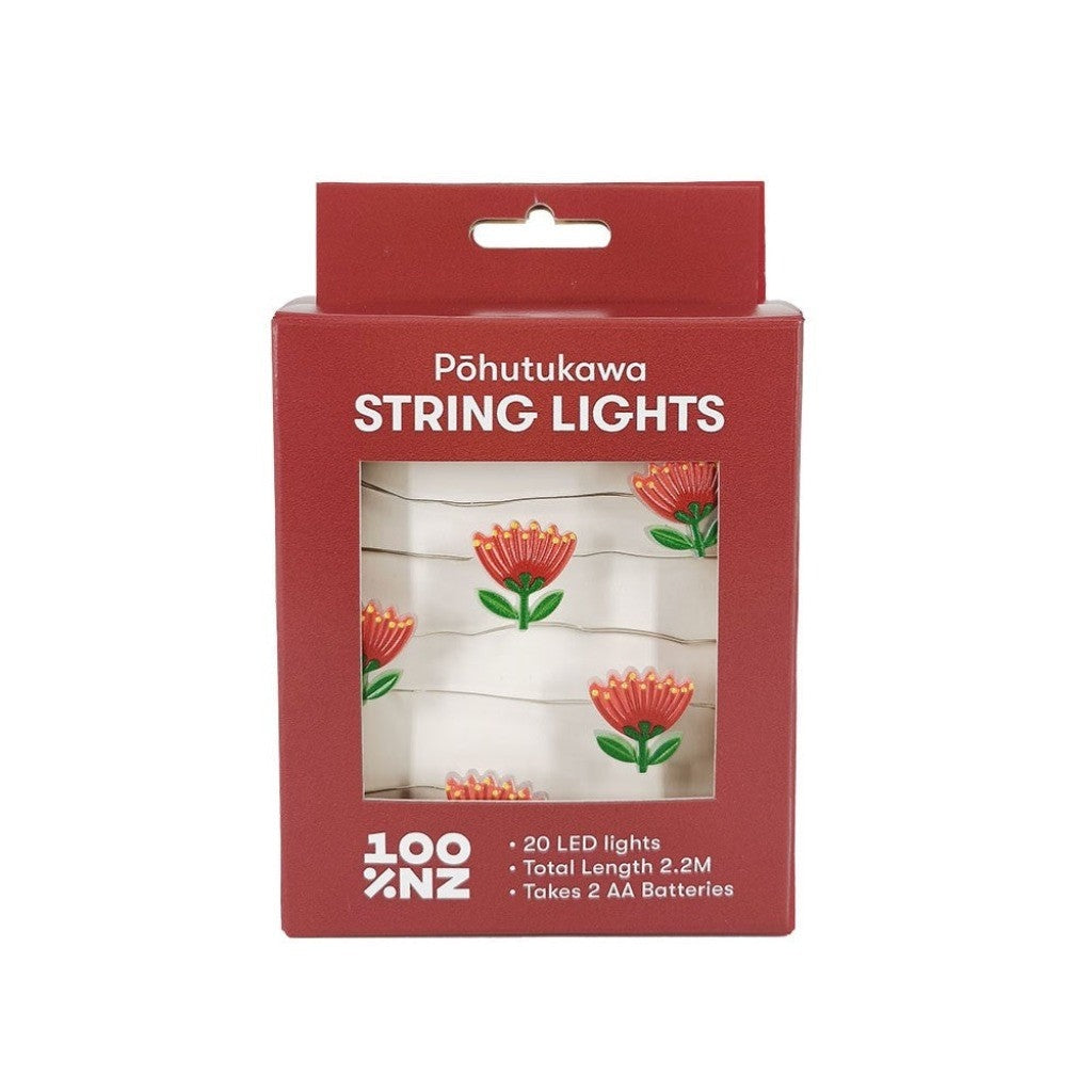 Pohutukawa LED Lights in their box
