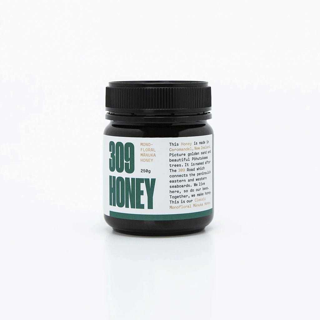 309 |Monofloral Honey 150+ MGO 250g - Cove. Beach Essentials