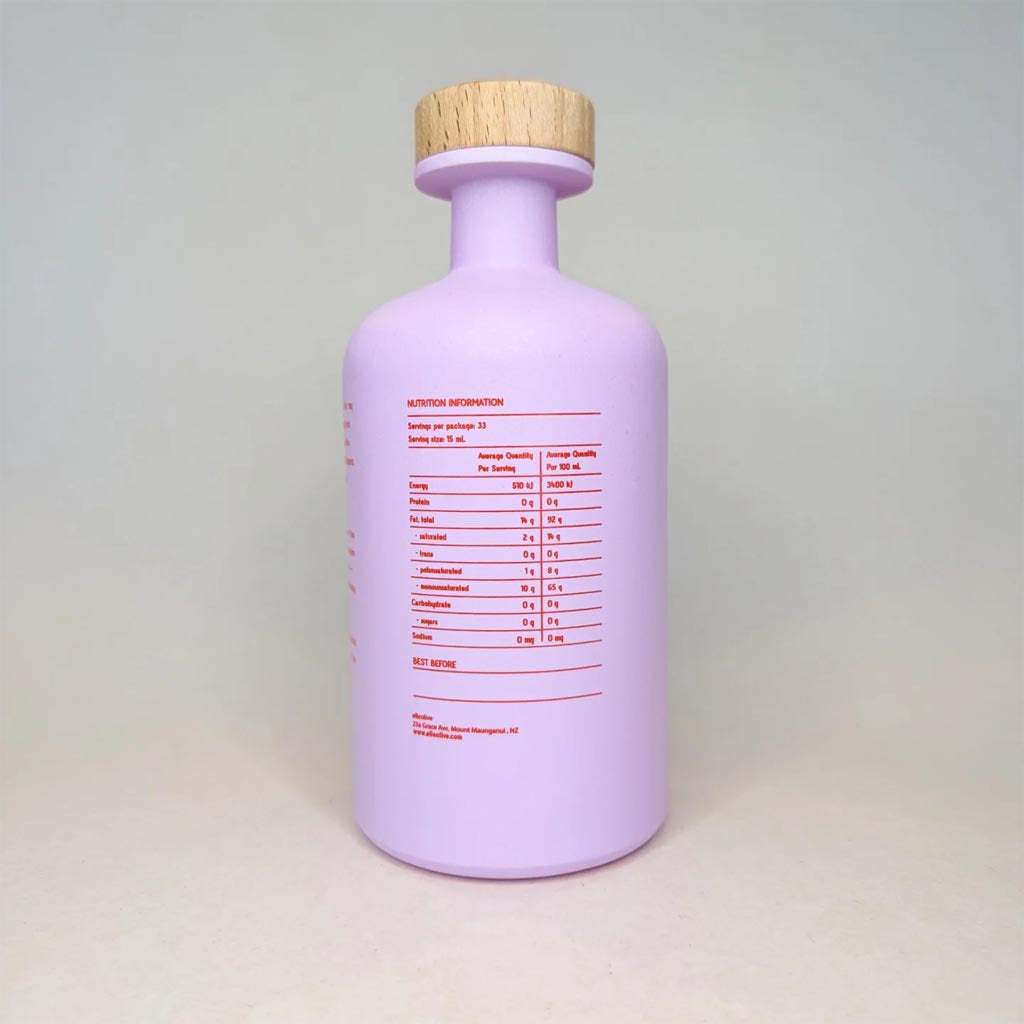 500ml Extra Virgin Greek Olive Oil - Pink | Elle Olive