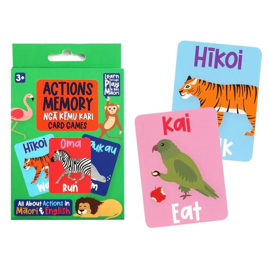 NZ Te Reo Memory Game Actions