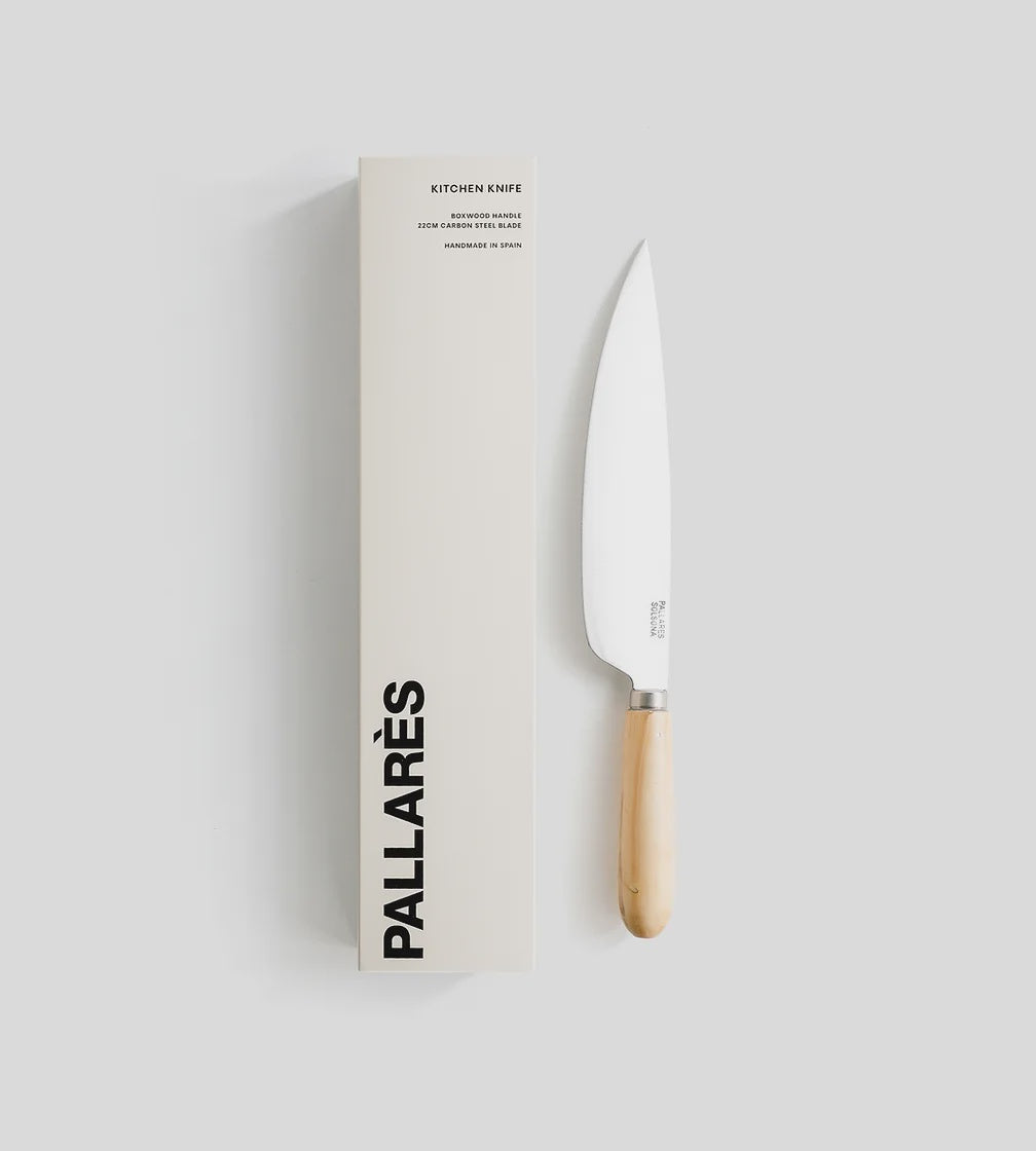 Pallarès | Boxwood 22cm Carbon Steel