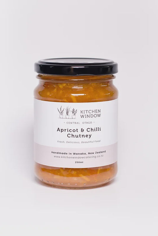 Kitchen Window Wanaka | 250ml Apricot & Chilli Chutney (BRONZE medal)