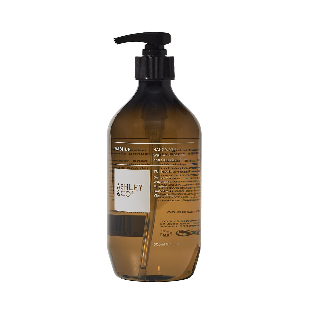 Ashley &amp; Co | Washup - Tui &amp; Kahili 500ml