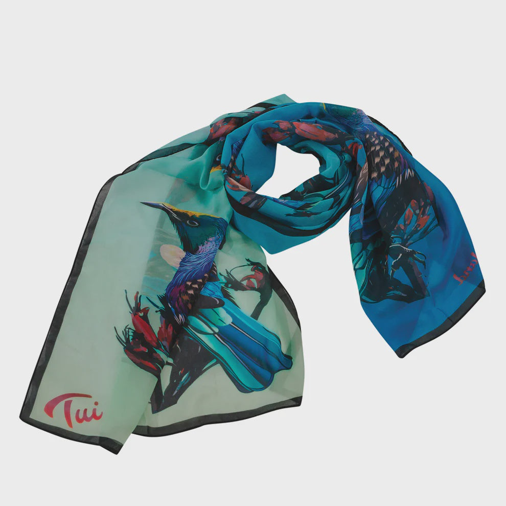 Aquarius | Tui Ombre Print Scarf