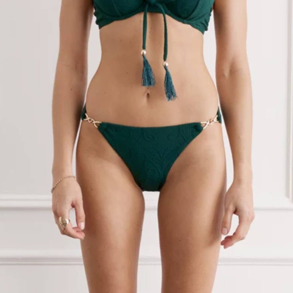 Aqua Blue | Joy Cheeky Pant Green