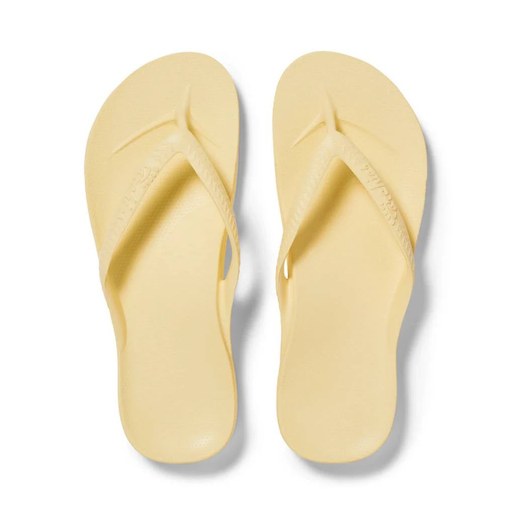 Archies Support Jandals | Classic – Lemon
