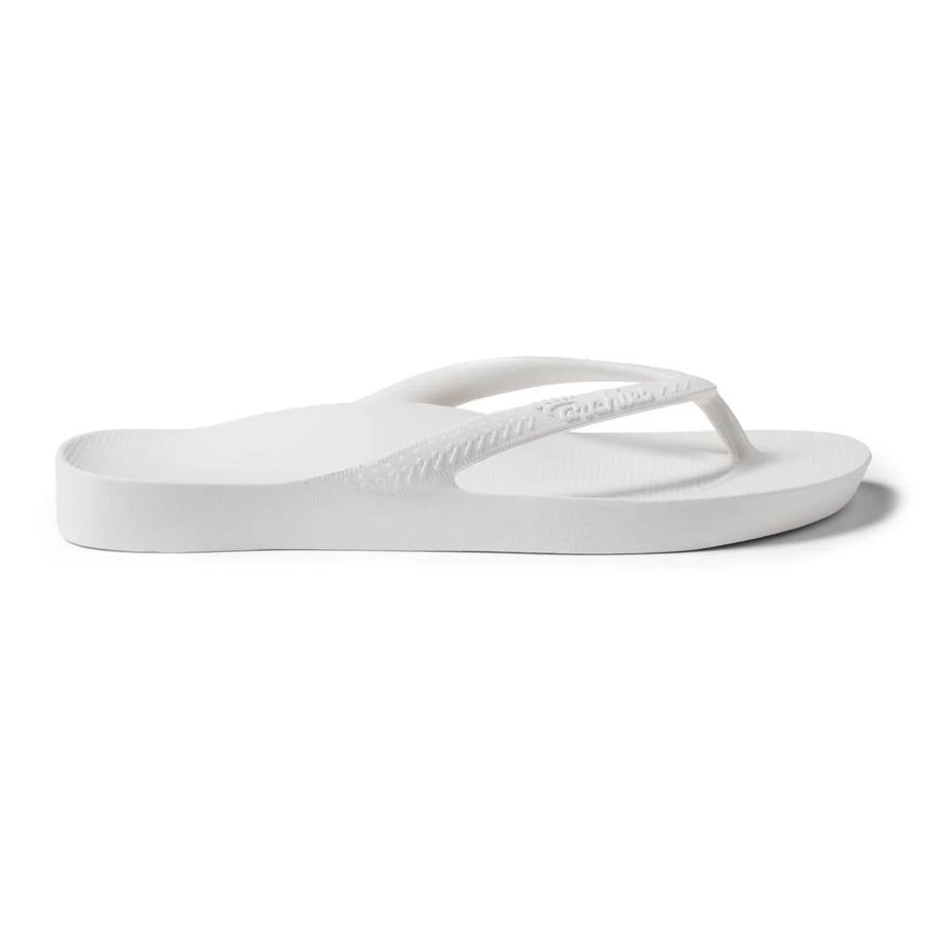 Archies Support Jandals | Classic - White