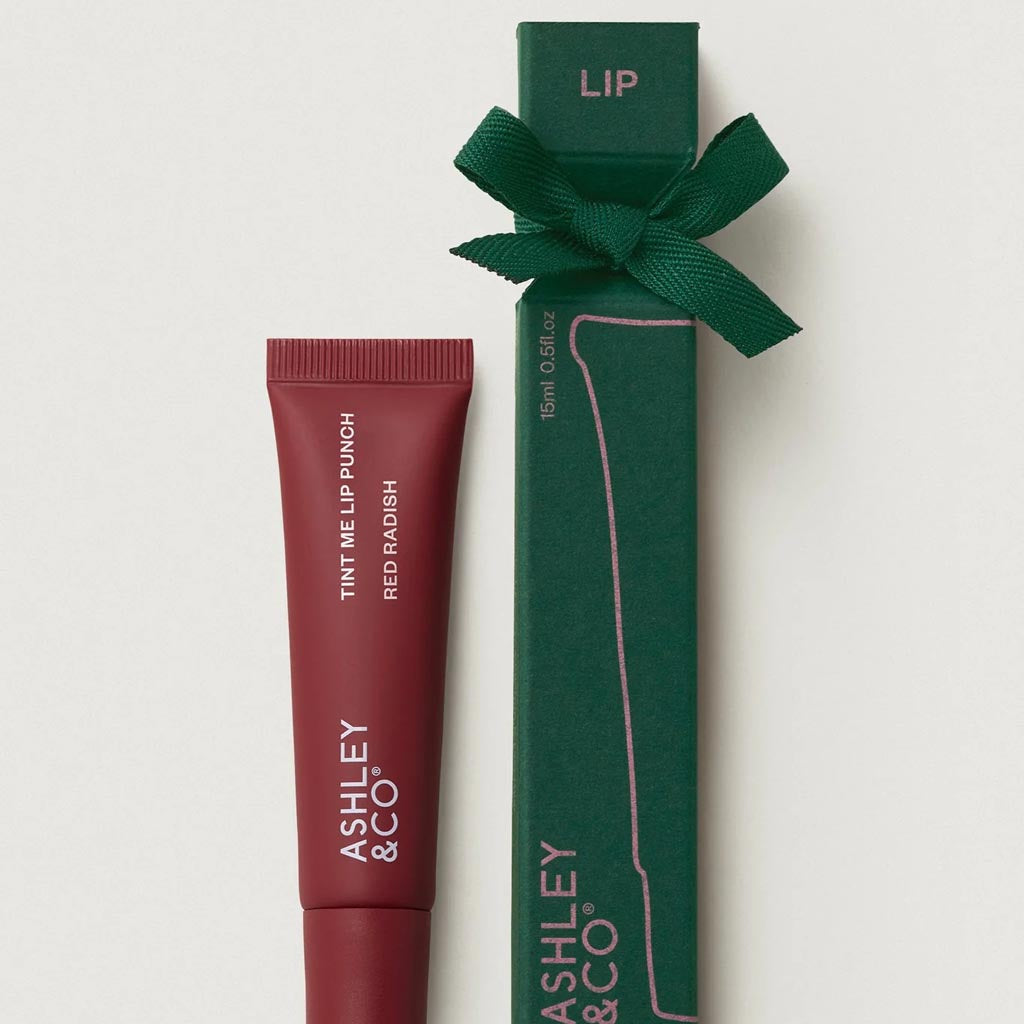 Ashley & Co | Tint Me Lip Punch - Xmas Red Raddish Lip Punch 15ml